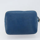 LOUIS VUITTON Epi Petit Noe Shoulder Bag Blue M44105 LV Auth 166574-5