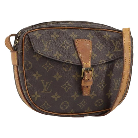 LOUIS VUITTON Monogram Jeune Fille MM Shoulder Bag M51226 LV Auth 166577