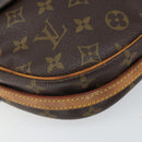 LOUIS VUITTON Monogram Jeune Fille MM Shoulder Bag M51226 LV Auth 166577-15