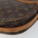 LOUIS VUITTON Monogram Jeune Fille MM Shoulder Bag M51226 LV Auth 166577-16