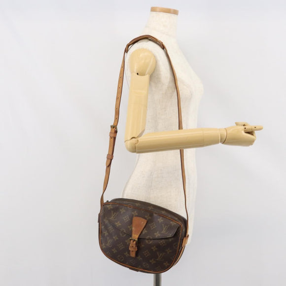 LOUIS VUITTON Monogram Jeune Fille MM Shoulder Bag M51226 LV Auth 166577