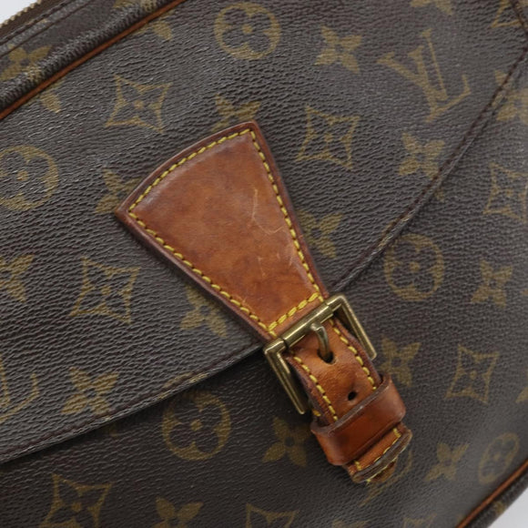 LOUIS VUITTON Monogram Jeune Fille GM Shoulder Bag M51225 LV Auth 166578