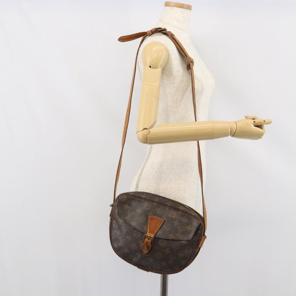 LOUIS VUITTON Monogram Jeune Fille GM Shoulder Bag M51225 LV Auth 166578