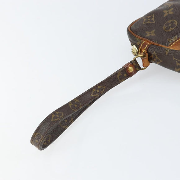 LOUIS VUITTON Monogram Marly Dragonne PM Clutch Bag M51827 LV Auth 166581
