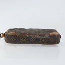 LOUIS VUITTON Monogram Marly Dragonne PM Clutch Bag M51827 LV Auth 166581-6