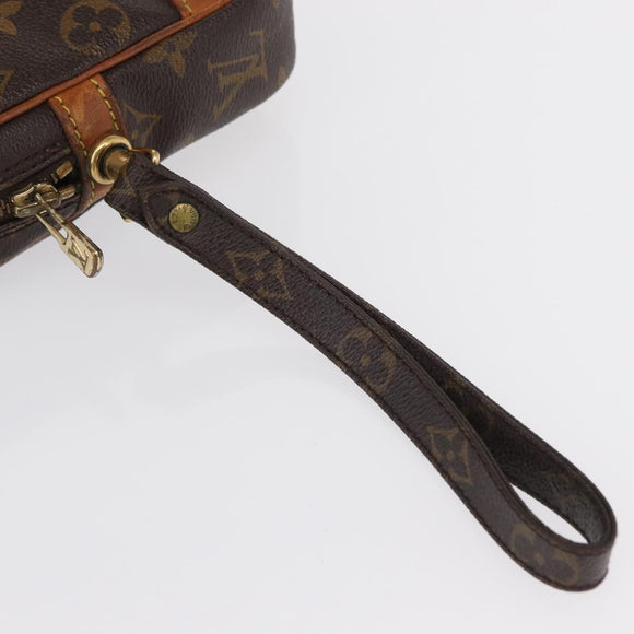 LOUIS VUITTON Monogram Marly Dragonne GM Clutch Bag M51825 LV Auth 166583