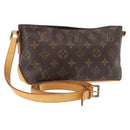 LOUIS VUITTON Monogram Trotteur Shoulder Bag M51240 LV Auth 166586-1
