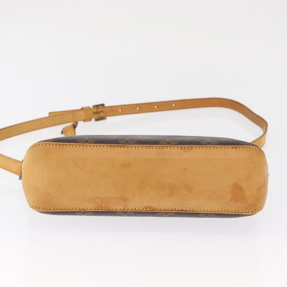 LOUIS VUITTON Monogram Trotteur Shoulder Bag M51240 LV Auth 166586