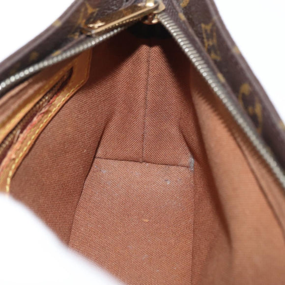 LOUIS VUITTON Monogram Trotteur Shoulder Bag M51240 LV Auth 166586