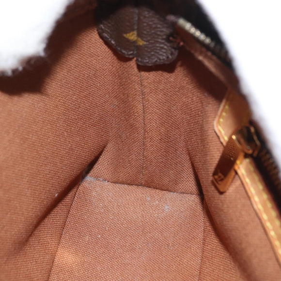 LOUIS VUITTON Monogram Trotteur Shoulder Bag M51240 LV Auth 166586
