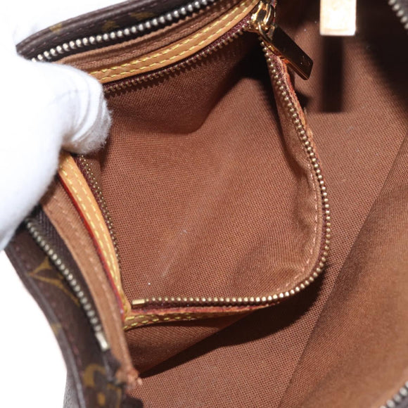 LOUIS VUITTON Monogram Trotteur Shoulder Bag M51240 LV Auth 166586