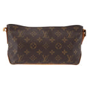 LOUIS VUITTON Monogram Trotteur Shoulder Bag M51240 LV Auth 166586-2