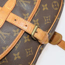 LOUIS VUITTON Monogram Saumur 30 Shoulder Bag M42256 LV Auth 166593-24