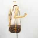 LOUIS VUITTON Monogram Saumur 30 Shoulder Bag M42256 LV Auth 166593-26
