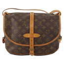LOUIS VUITTON Monogram Saumur 30 Shoulder Bag M42256 LV Auth 166593-2