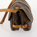 LOUIS VUITTON Monogram Saumur 30 Shoulder Bag M42256 LV Auth 166593-3