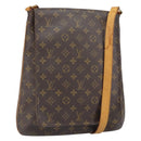 LOUIS VUITTON Monogram Musette Shoulder Bag M51256 LV Auth 166596-1