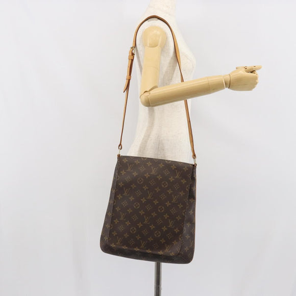 LOUIS VUITTON Monogram Musette Shoulder Bag M51256 LV Auth 166596
