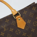LOUIS VUITTON Monogram Sac Plat Hand Bag M51140 LV Auth 166601-17