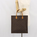 LOUIS VUITTON Monogram Sac Plat Hand Bag M51140 LV Auth 166601-21