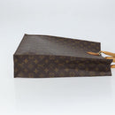 LOUIS VUITTON Monogram Sac Plat Hand Bag M51140 LV Auth 166601-3