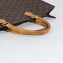 LOUIS VUITTON Monogram Sac Plat Hand Bag M51140 LV Auth 166601-7