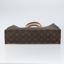 LOUIS VUITTON Monogram Sac Plat Hand Bag M51140 LV Auth 166601-5