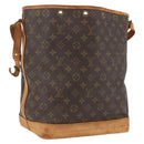 LOUIS VUITTON Monogram Noe Shoulder Bag M42224 LV Auth 166604-1