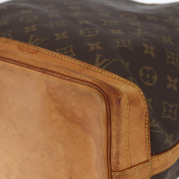 LOUIS VUITTON Monogram Noe Shoulder Bag M42224 LV Auth 166604