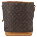 LOUIS VUITTON Monogram Noe Shoulder Bag M42224 LV Auth 166604-2