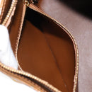 LOUIS VUITTON Monogram Vernis Houston Hand Bag Bronze M91122 LV Auth 166609-23