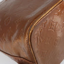 LOUIS VUITTON Monogram Vernis Houston Hand Bag Bronze M91122 LV Auth 166610-13