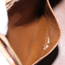 LOUIS VUITTON Monogram Vernis Houston Hand Bag Bronze M91122 LV Auth 166610-24