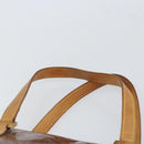 LOUIS VUITTON Monogram Vernis Houston Hand Bag Bronze M91122 LV Auth 166610-8
