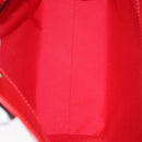 LOUIS VUITTON Monogram Vernis Reade MM Hand Bag Red Rouge M91086 LV Auth 166613-11