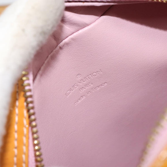 LOUIS VUITTON Monogram Vernis Wooster Bag Marshmallow Pink M91037 LV Auth 166614