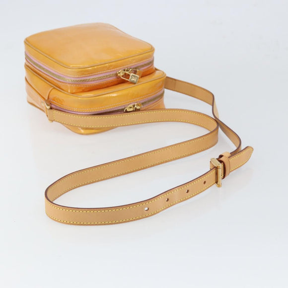 LOUIS VUITTON Monogram Vernis Wooster Bag Marshmallow Pink M91037 LV Auth 166614