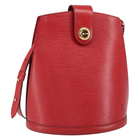 LOUIS VUITTON Epi Cluny Shoulder Bag Red M52257 LV Auth 166617