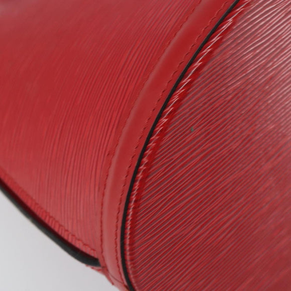 LOUIS VUITTON Epi Cluny Shoulder Bag Red M52257 LV Auth 166617