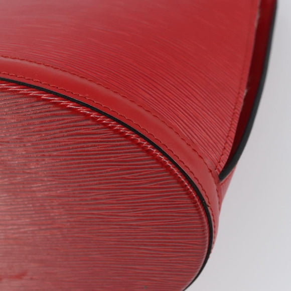 LOUIS VUITTON Epi Cluny Shoulder Bag Red M52257 LV Auth 166617