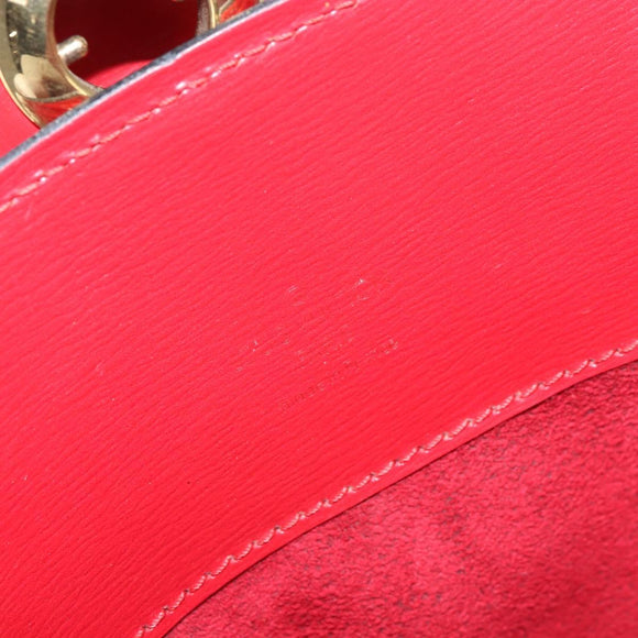 LOUIS VUITTON Epi Cluny Shoulder Bag Red M52257 LV Auth 166617