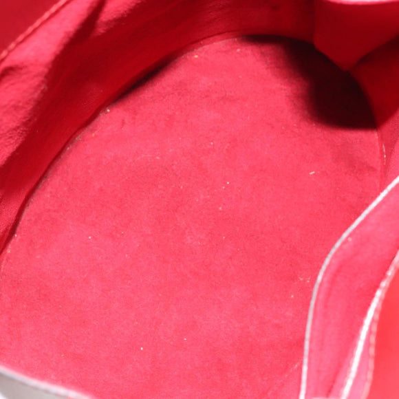 LOUIS VUITTON Epi Cluny Shoulder Bag Red M52257 LV Auth 166617