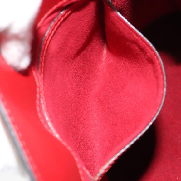 LOUIS VUITTON Epi Cluny Shoulder Bag Red M52257 LV Auth 166617