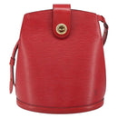 LOUIS VUITTON Epi Cluny Shoulder Bag Red M52257 LV Auth 166617-13