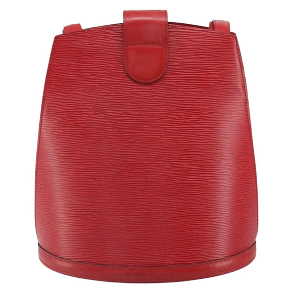 LOUIS VUITTON Epi Cluny Shoulder Bag Red M52257 LV Auth 166617