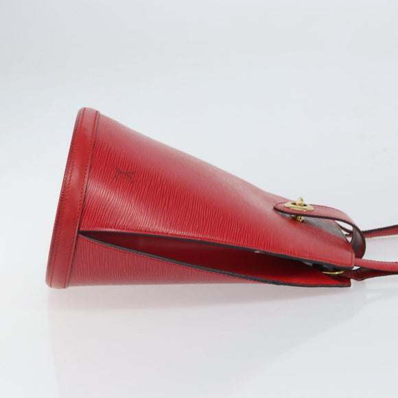LOUIS VUITTON Epi Cluny Shoulder Bag Red M52257 LV Auth 166617