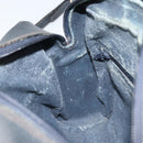 GUCCI GG Supreme Sherry Line Bag PVC Navy Gold Red 001 4071 5 Auth 166620-21