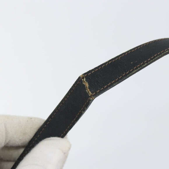 GUCCI GG Supreme Sherry Line Bag PVC Navy Gold Red 001 4071 5 Auth 166620