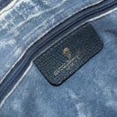 GUCCI GG Supreme Shoulder Bag PVC Navy Gold 41 02 058 Auth 166621-19
