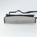 GUCCI Micro GG Supreme Shoulder Bag PVC Navy Gold 004 58 0264 Auth 166623-5
